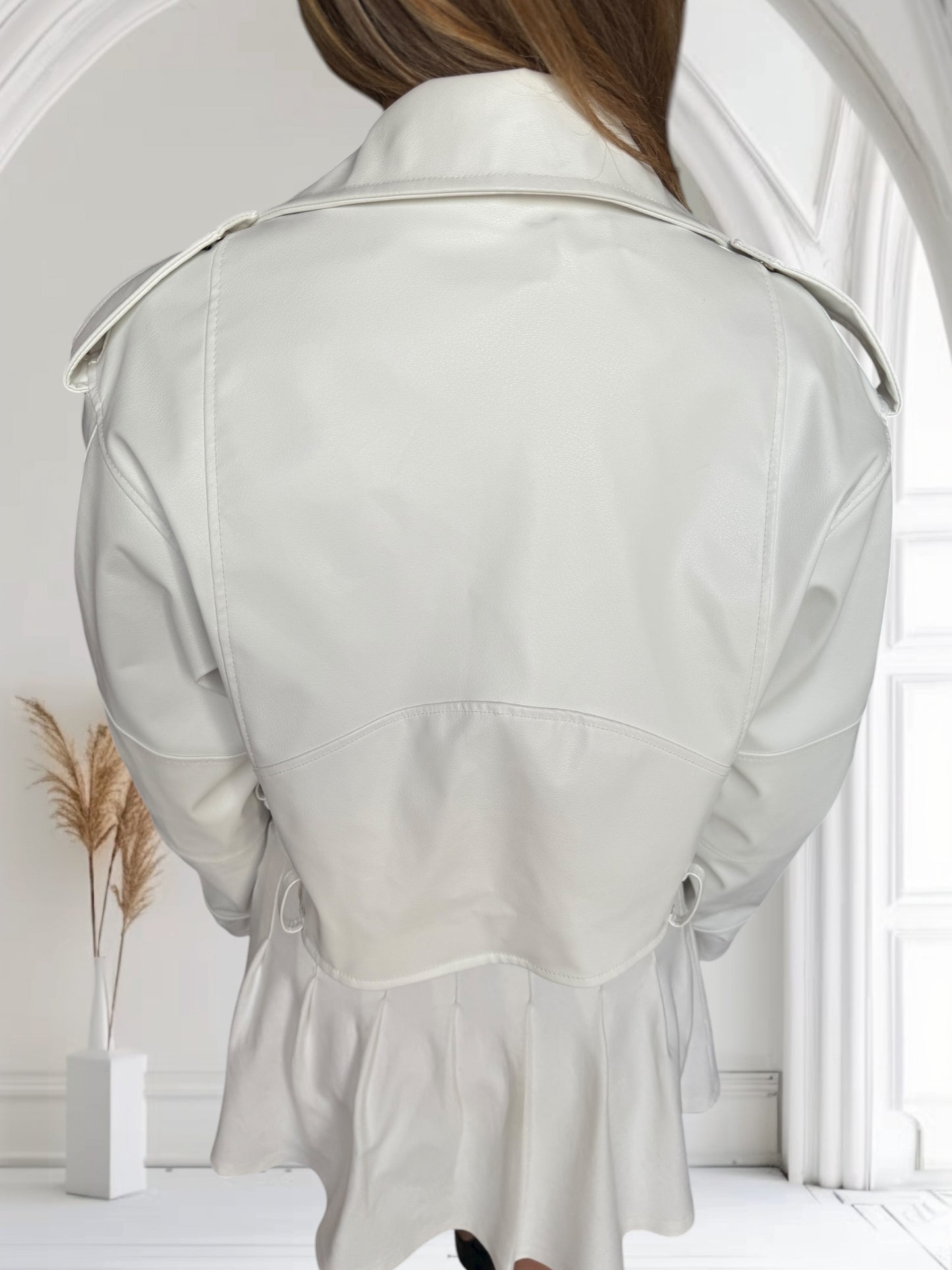 Perfecto Blanc Ceinturé