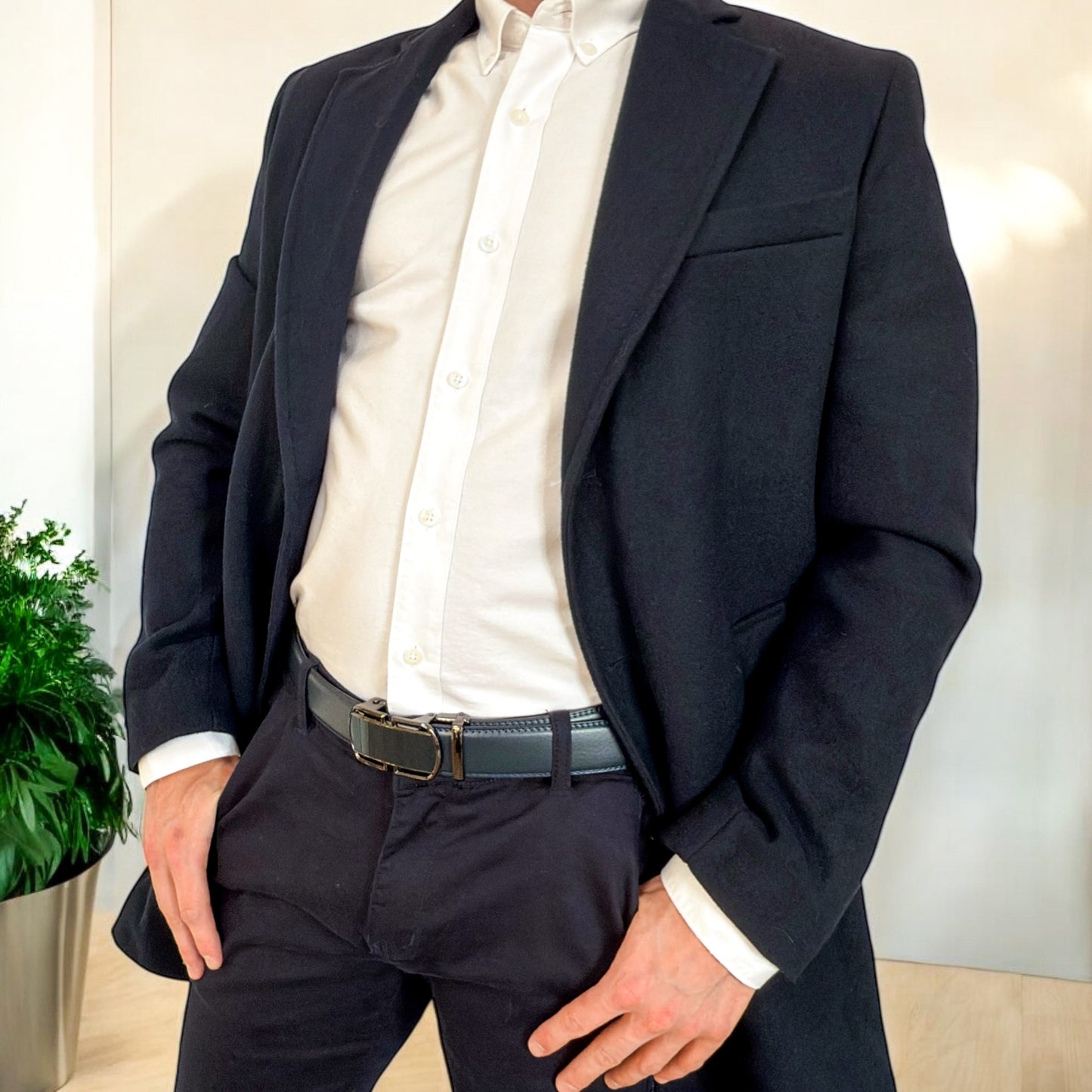 Chemise Col Coton Oxford – Blanc