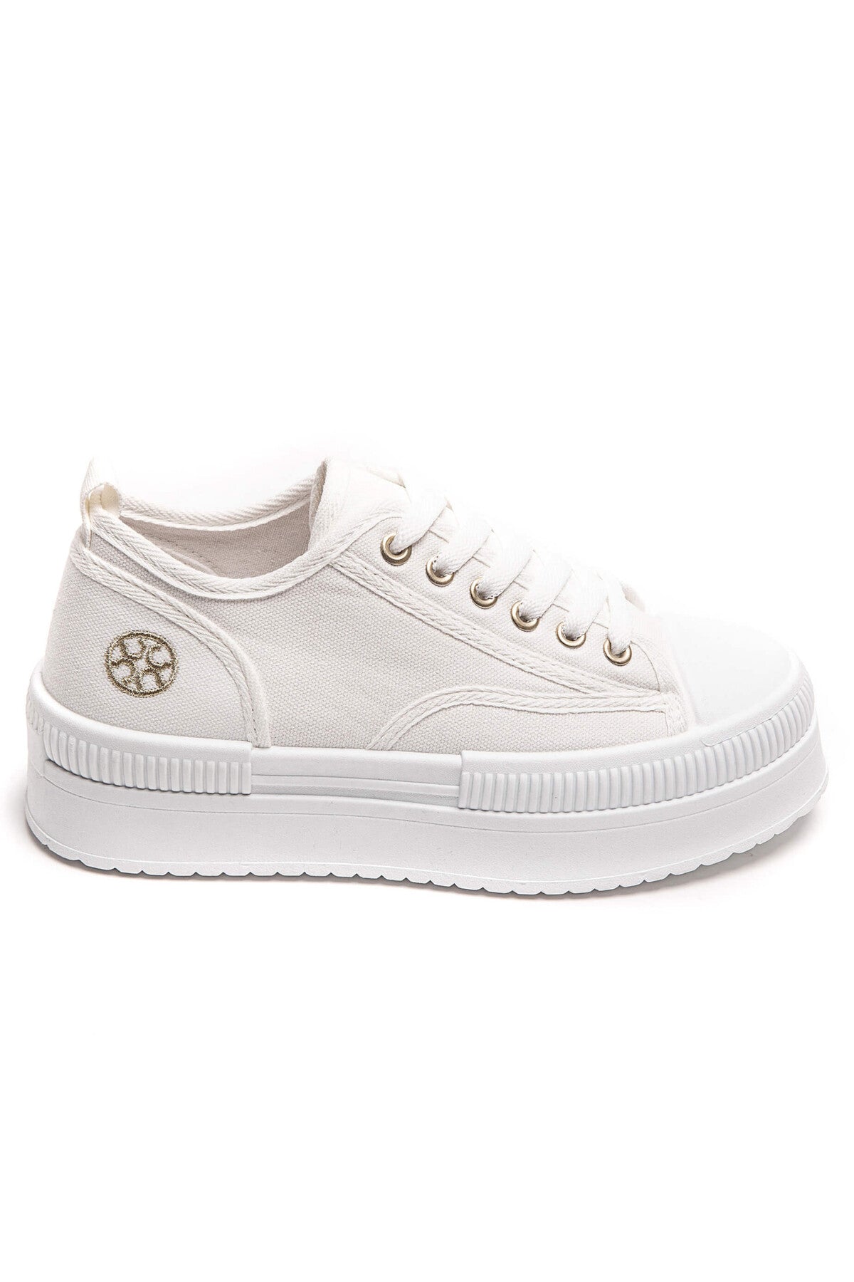 Baskets en Toile – Blanc