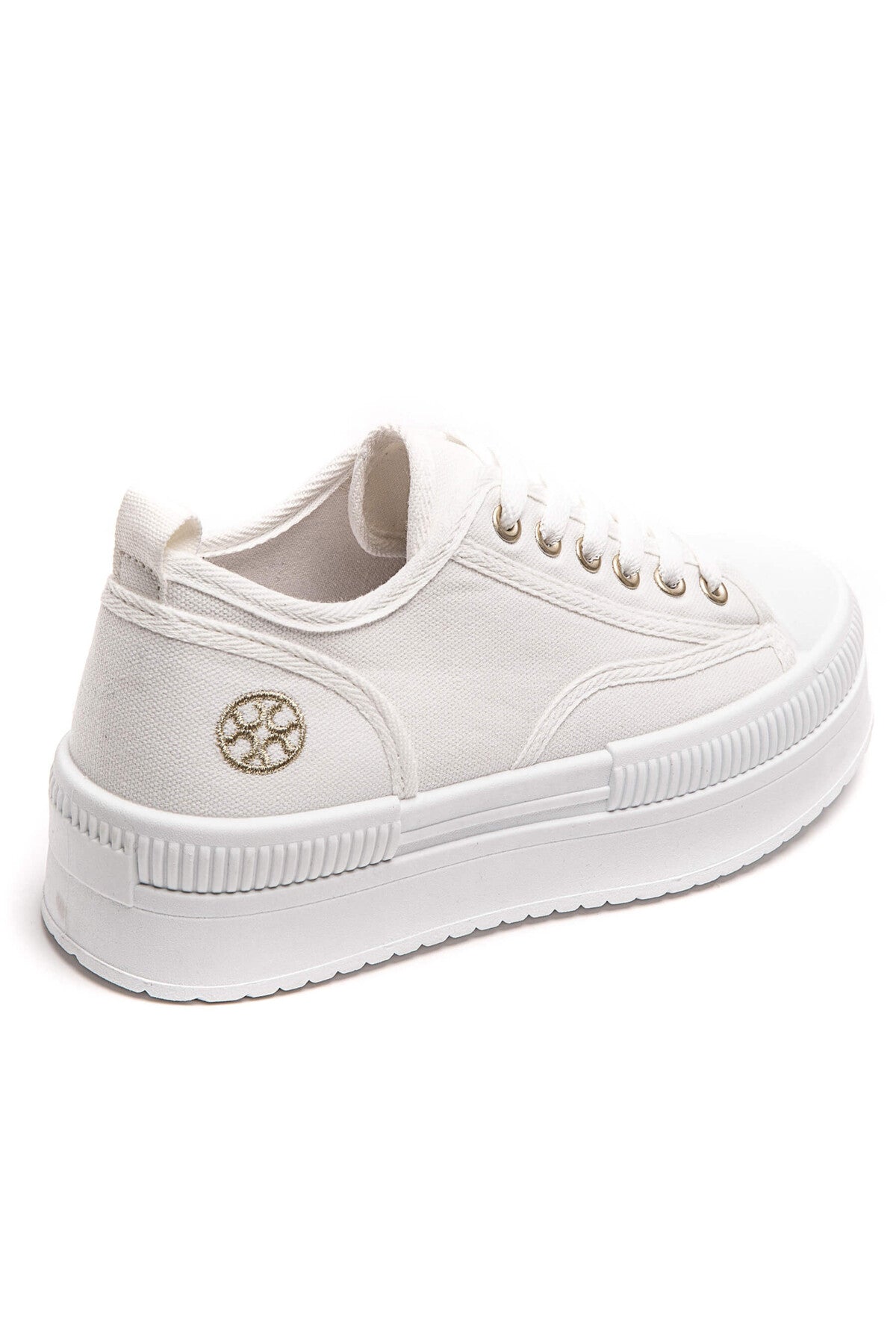 Baskets en Toile – Blanc