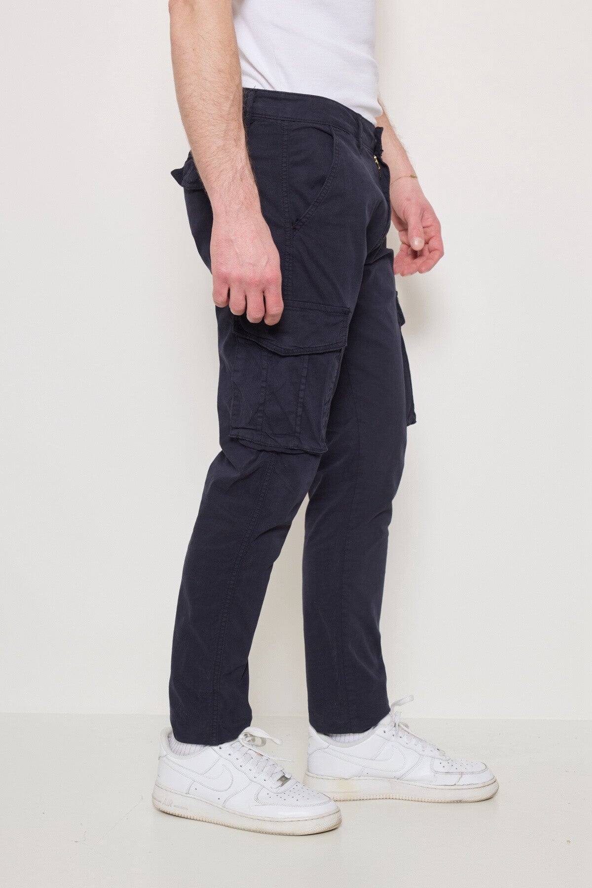 Cargo Bleu 100% coton