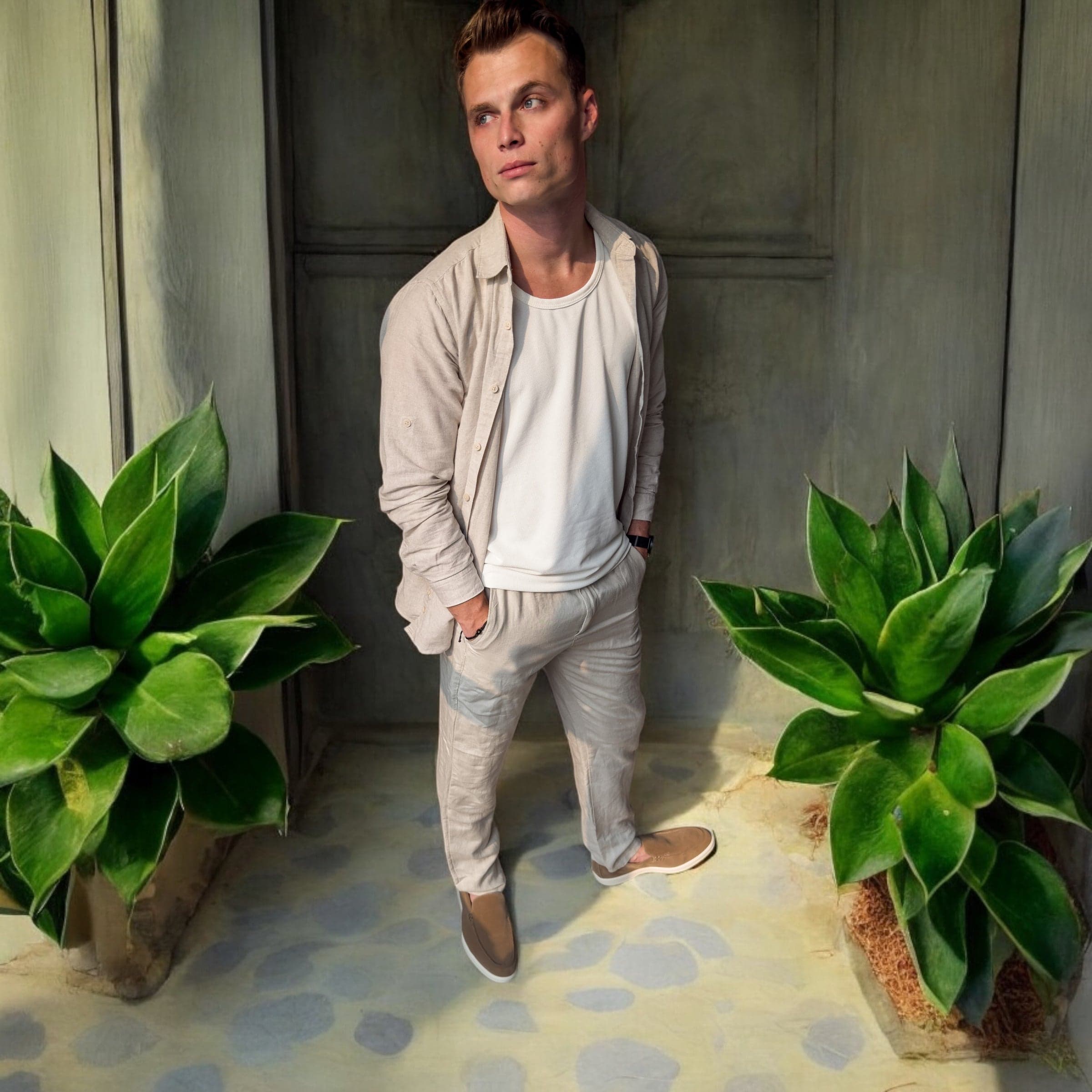 Mocassin beige - miniature 4