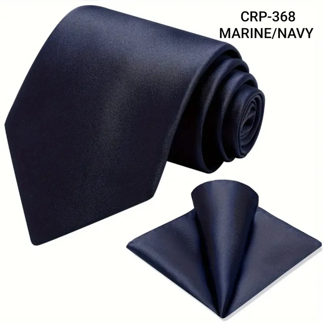 Cravate Bleu Marine - miniature 4