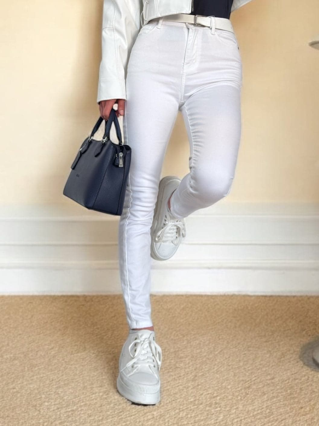 Jean Skinny Blanc