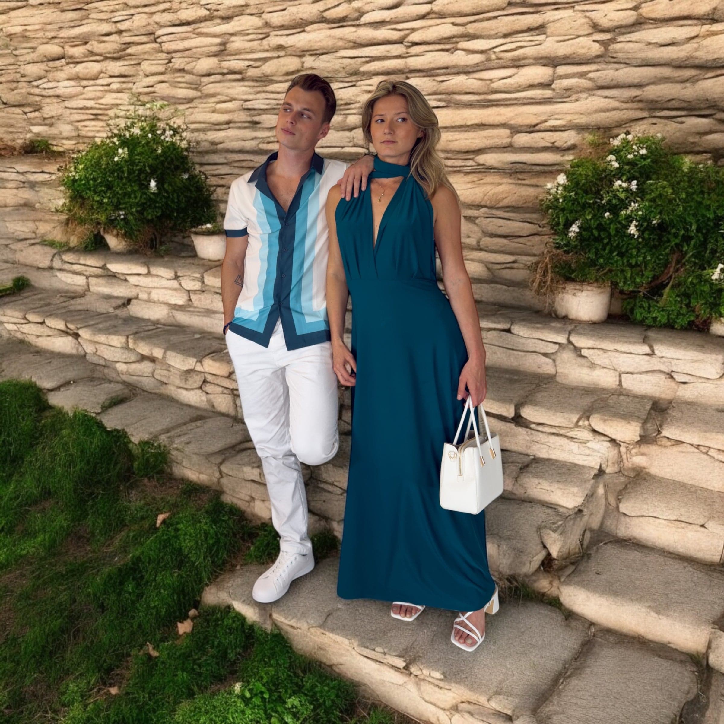 Le Couple Infinity Bleu Canard - miniature 4