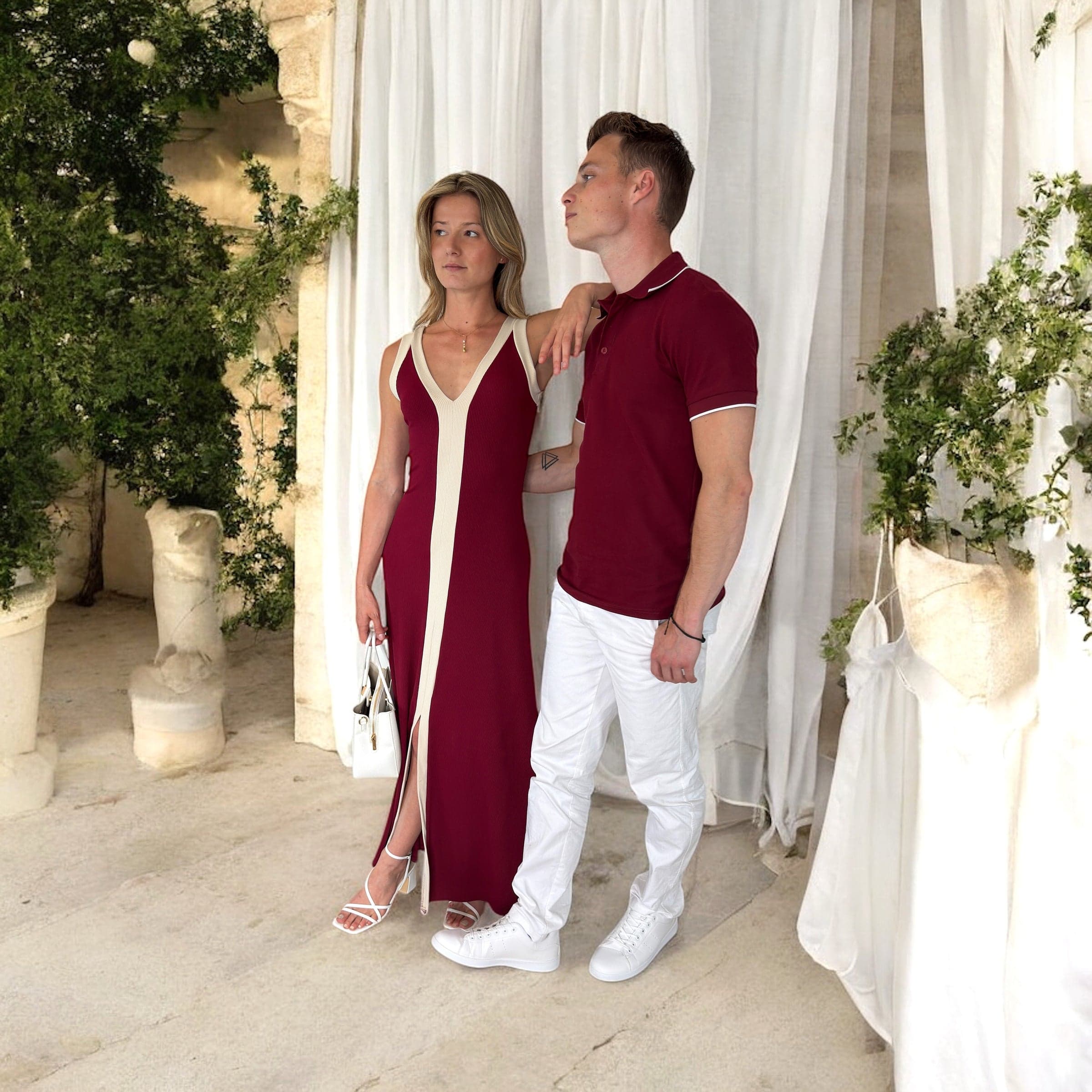 Le Couple Bordeaux & Blanc - miniature 6