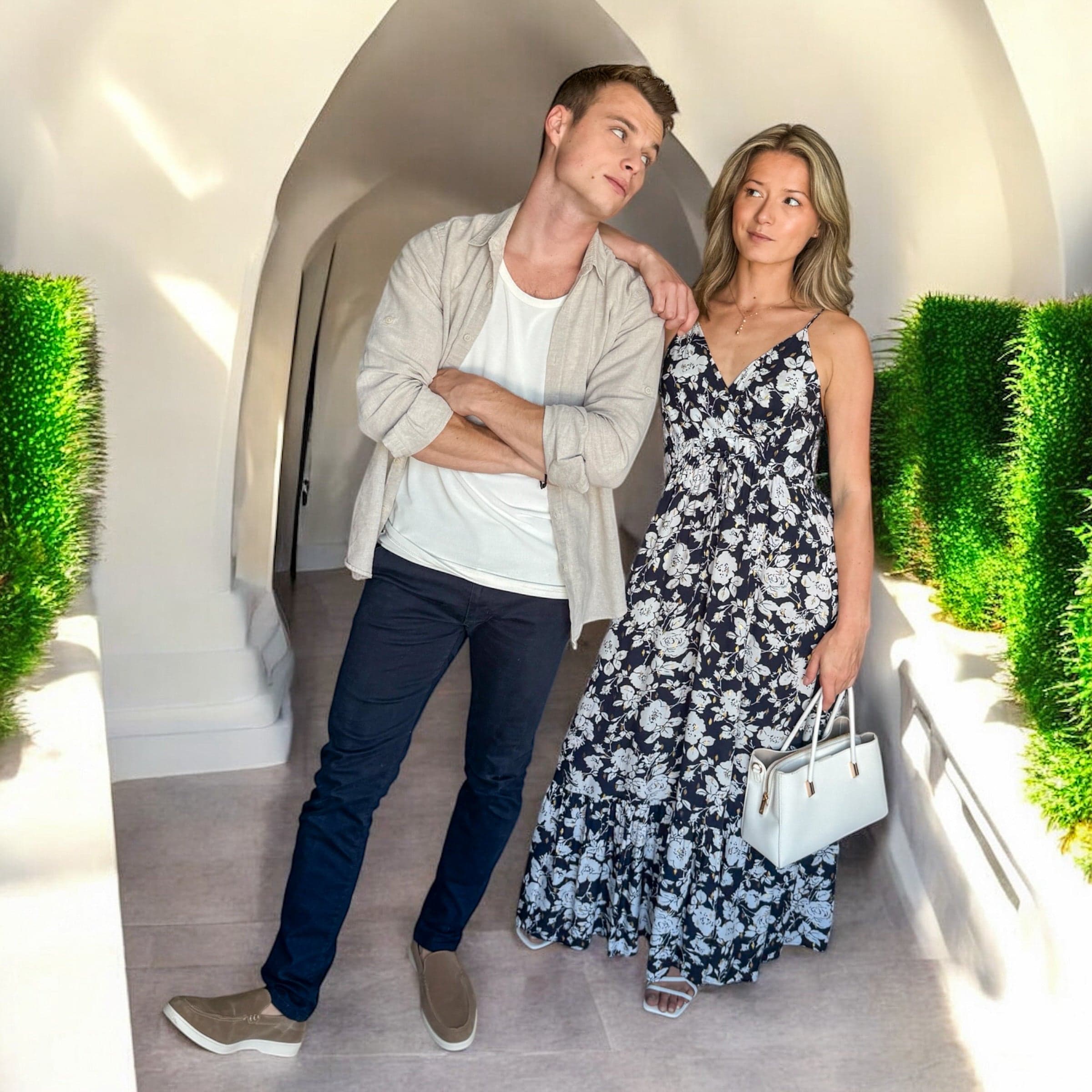 Le Couple Fleuri Bleu - miniature 2