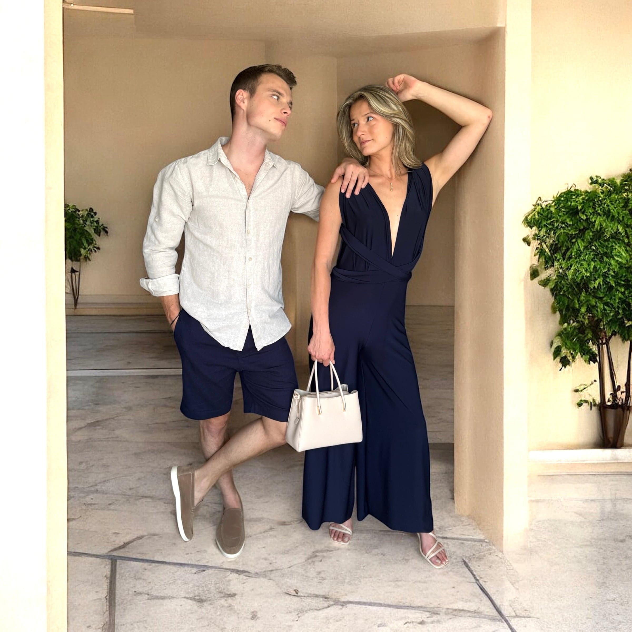 Le Couple Bleu Marine