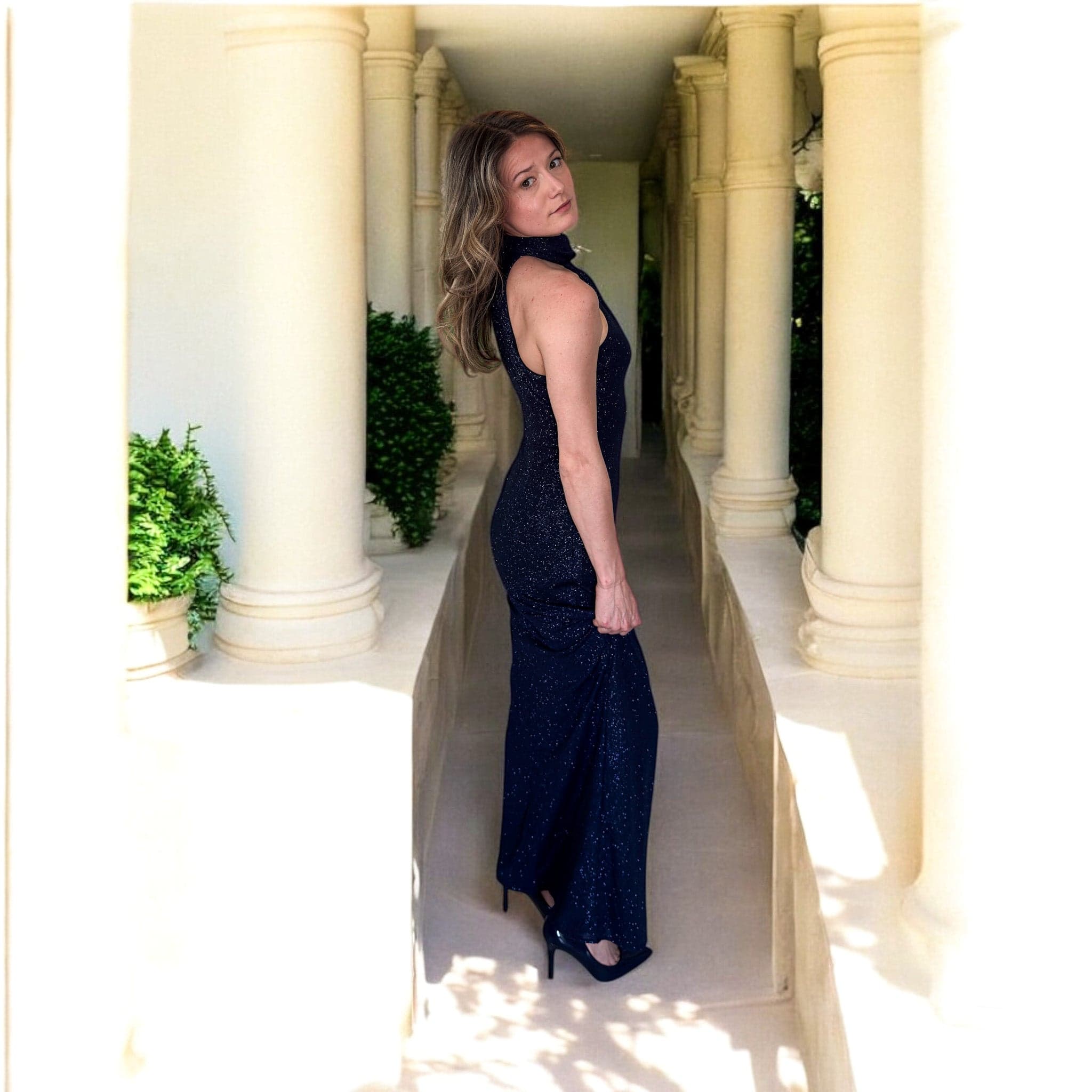 Les accords de la robe bleu & son trench - miniature 7