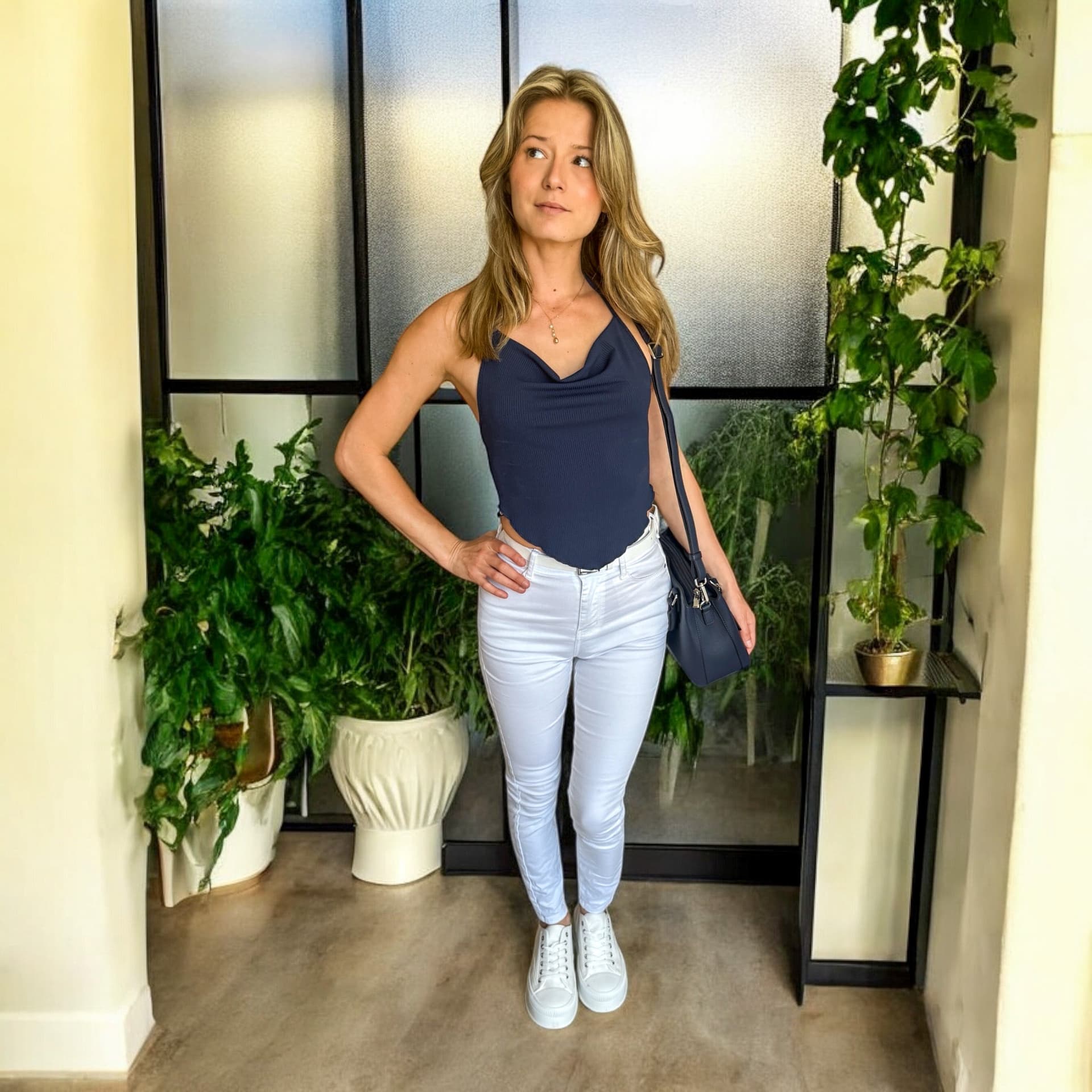 Les accords du Jeans Skinny Blanc - miniature 4