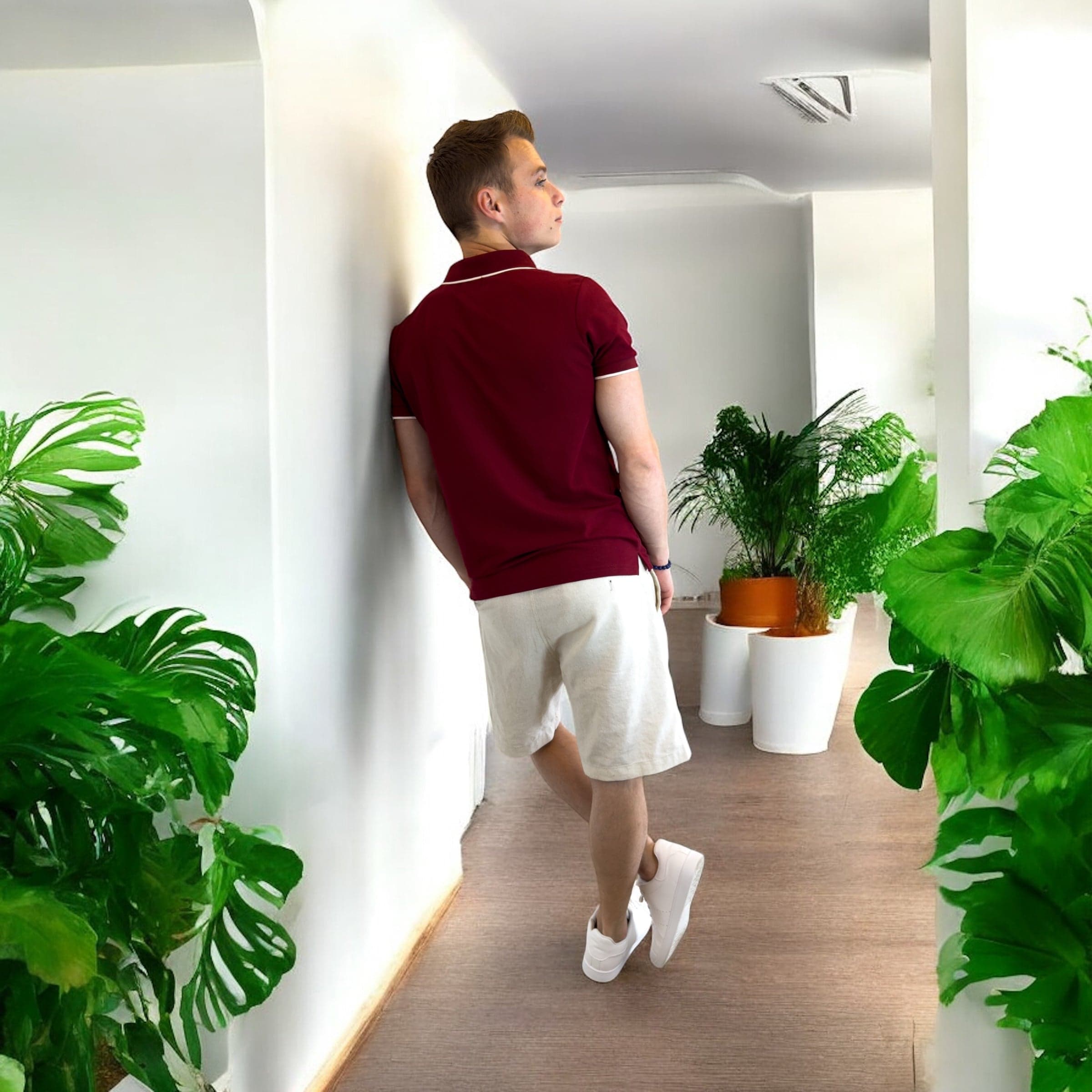 Les accords du polo noir et bordeaux - miniature 6