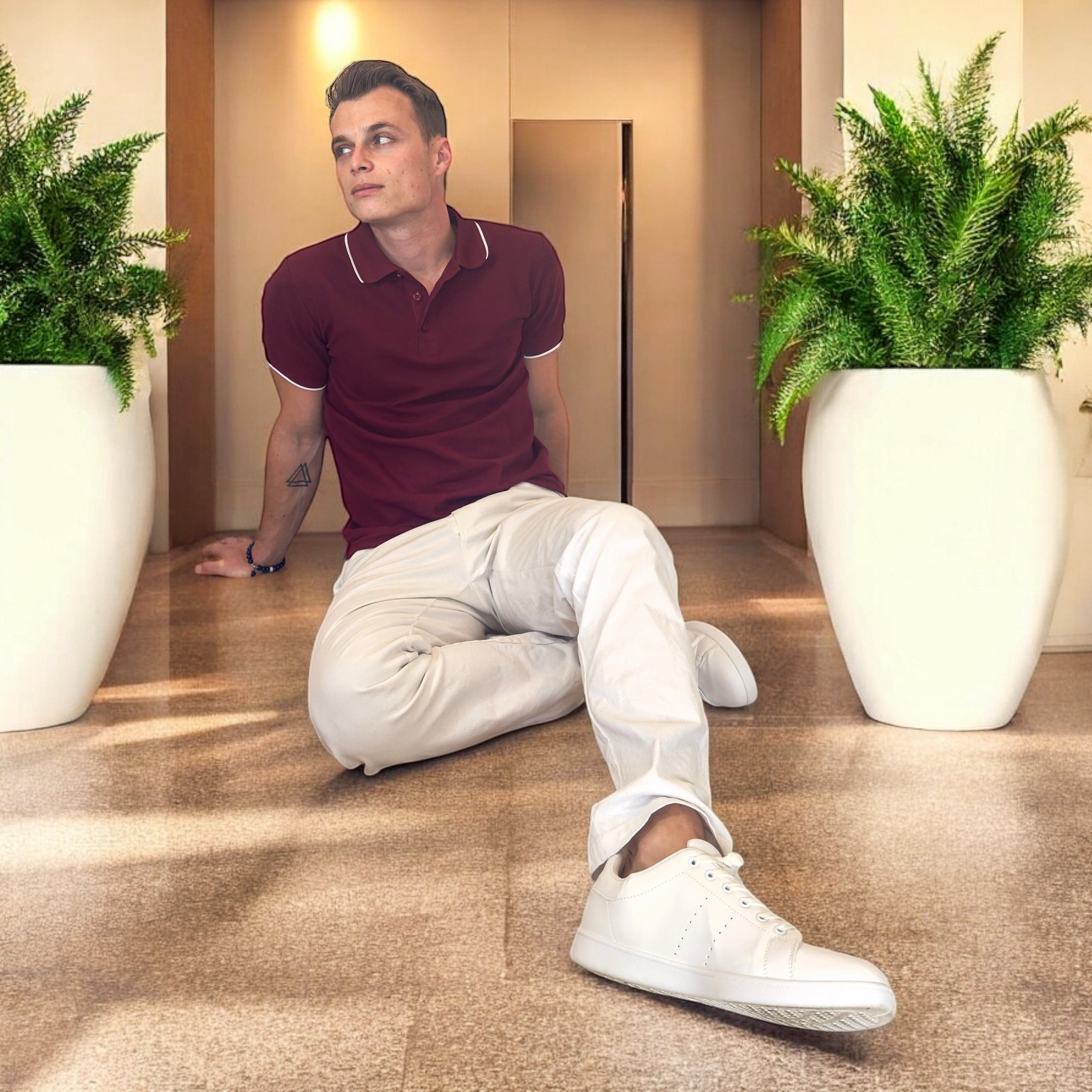 Les accords du polo noir et bordeaux - miniature 8