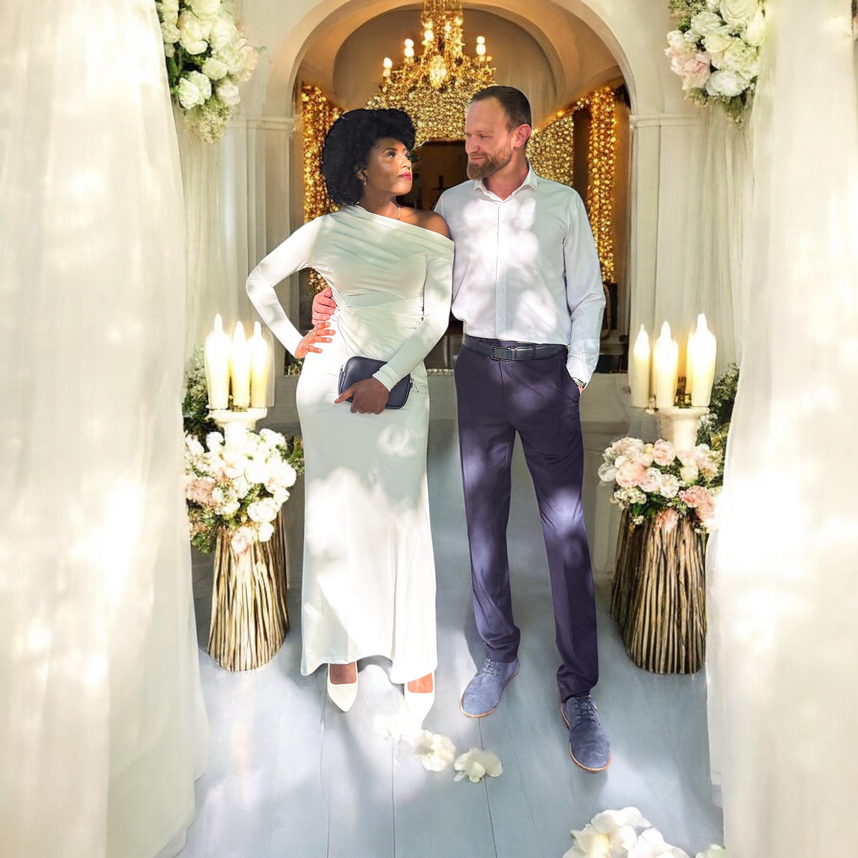 Le couple de céremonie 