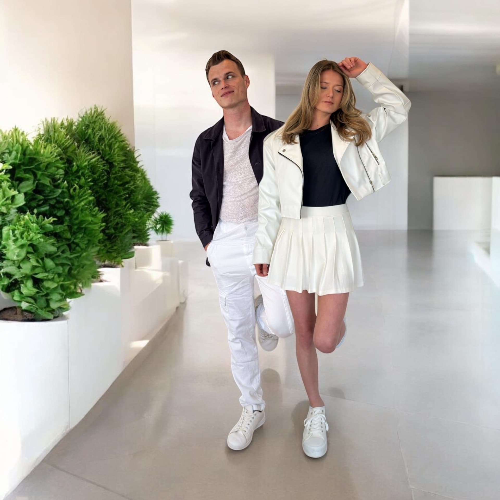 Le couple blanc