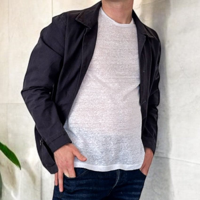 Les accords du chino bleu & son t-shirt blanc - miniature 8
