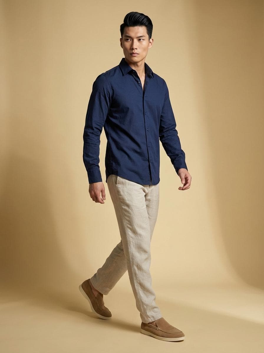 Les accords de la chemise bleu