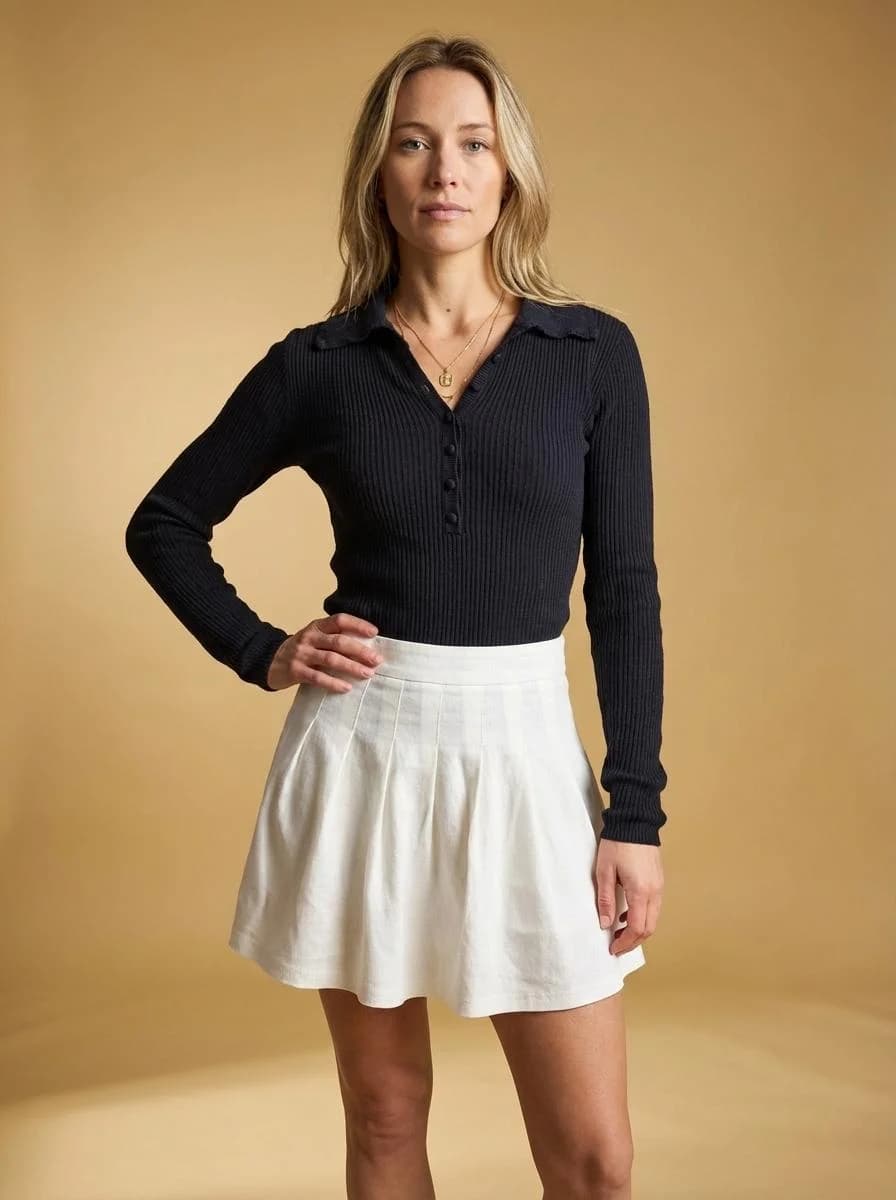 Pull Nathæl Bleu Marine