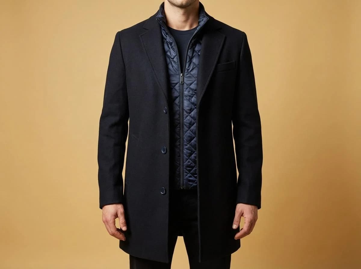 Manteau Bleu Marine