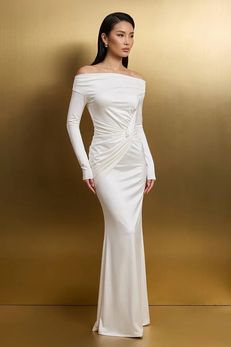 Robe Longue Blanche - 1