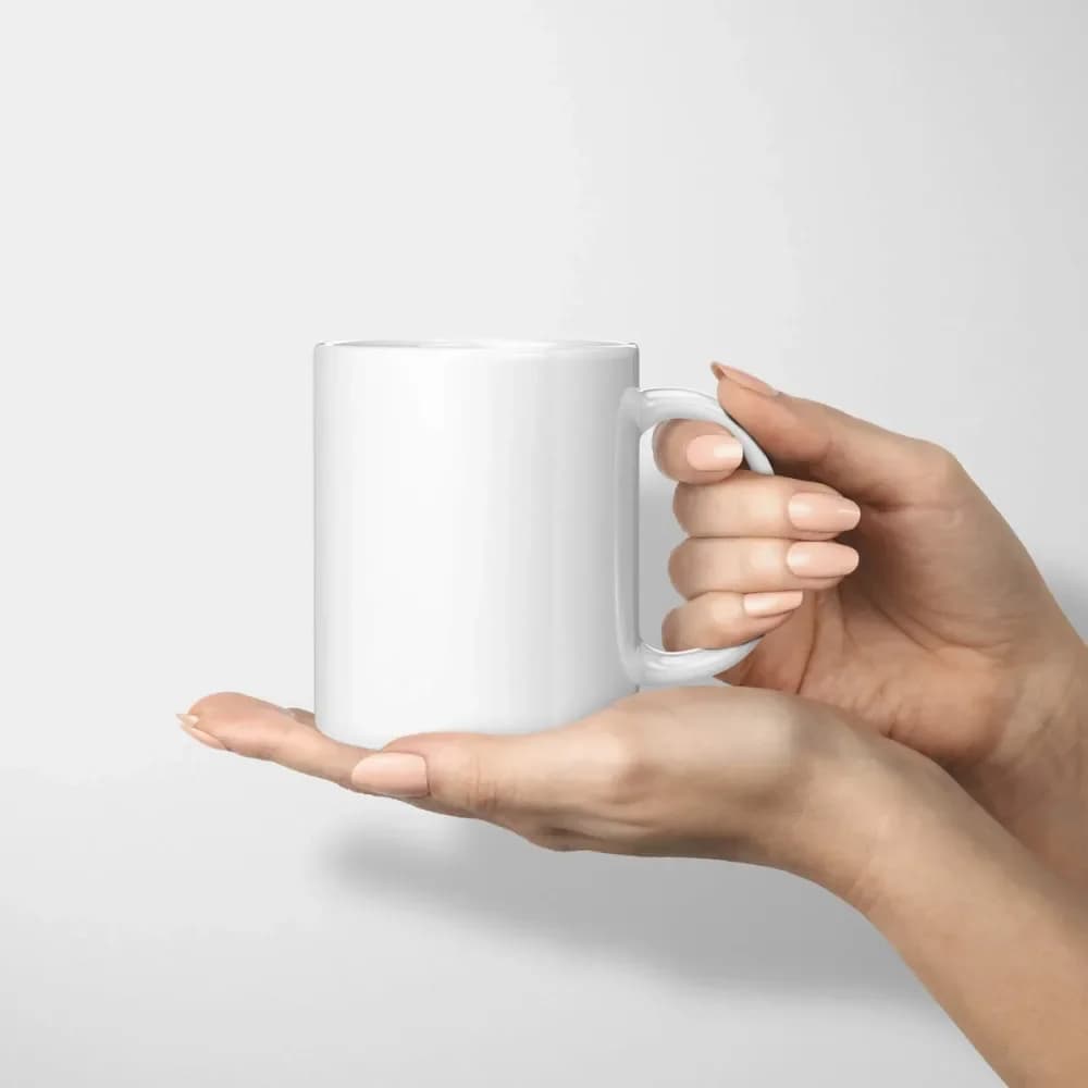 Mug Personnalisé Couple — Votre Photo Stylisée - 1