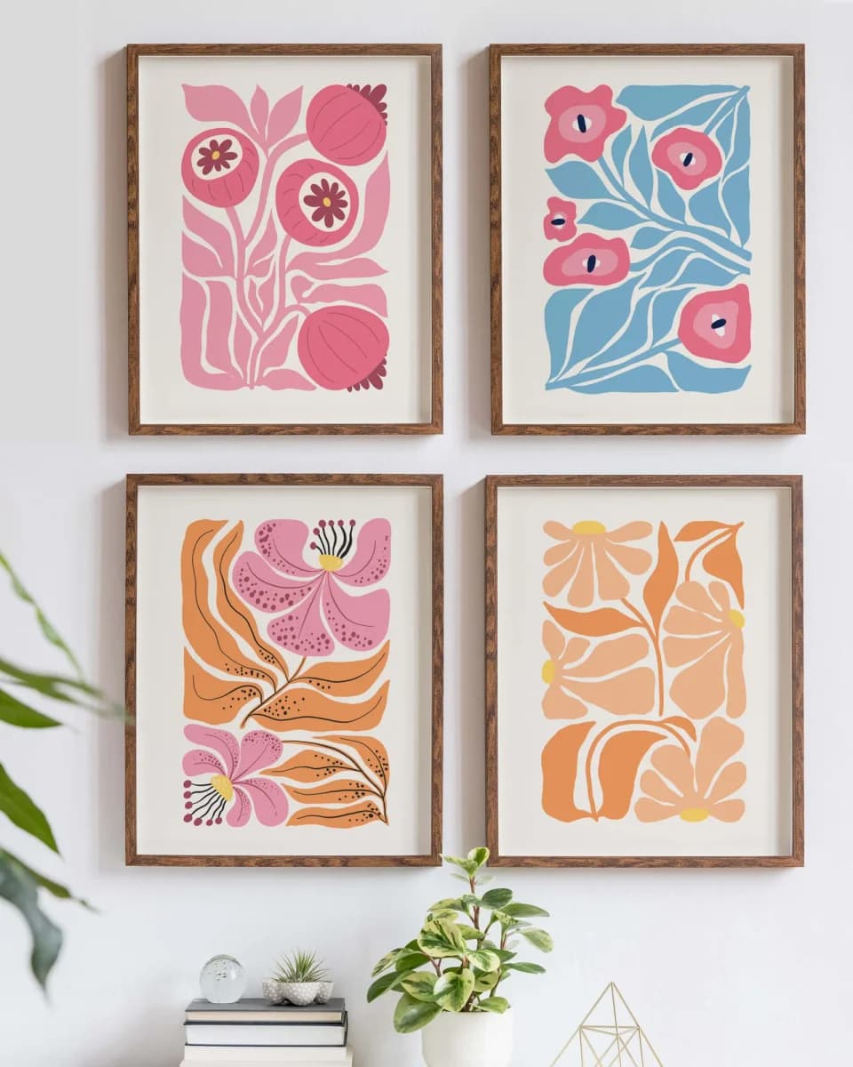 Poster Famille — Portrait IA