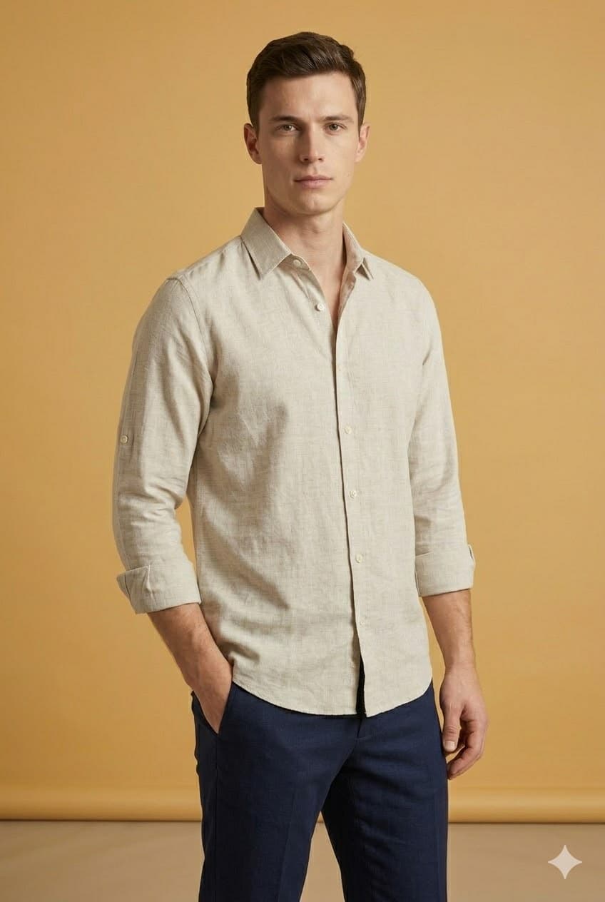 Chemise 100% LIN