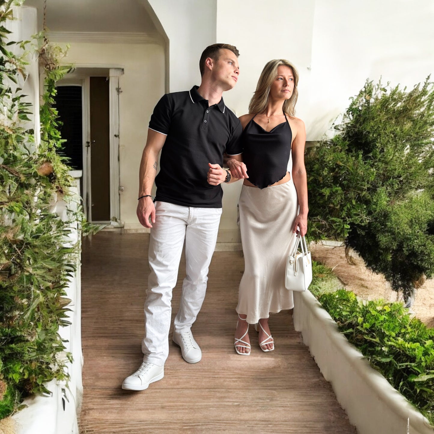 Le Couple Noir & Beige