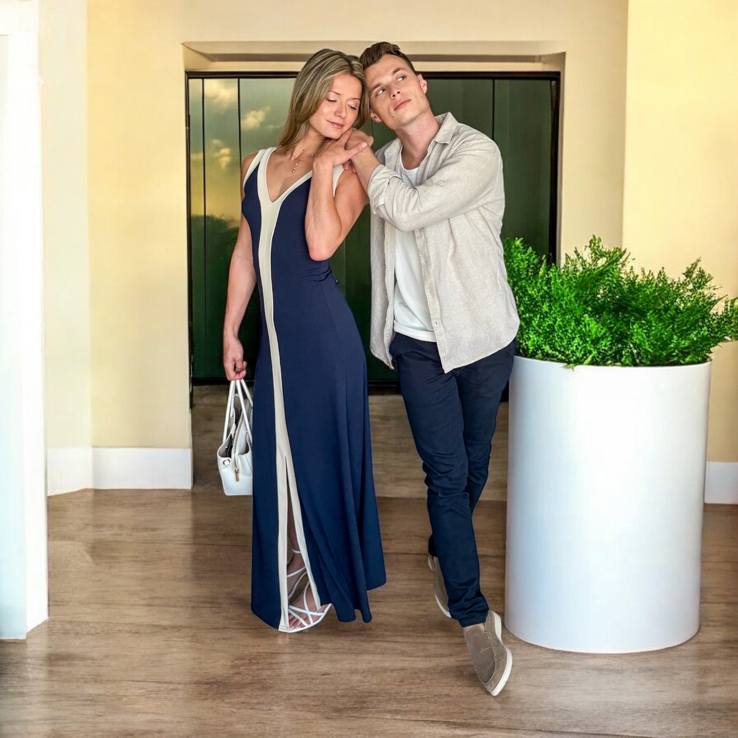 Le Couple Été Bleu Marine