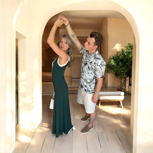 Le Couple Robe Kaki & Lin