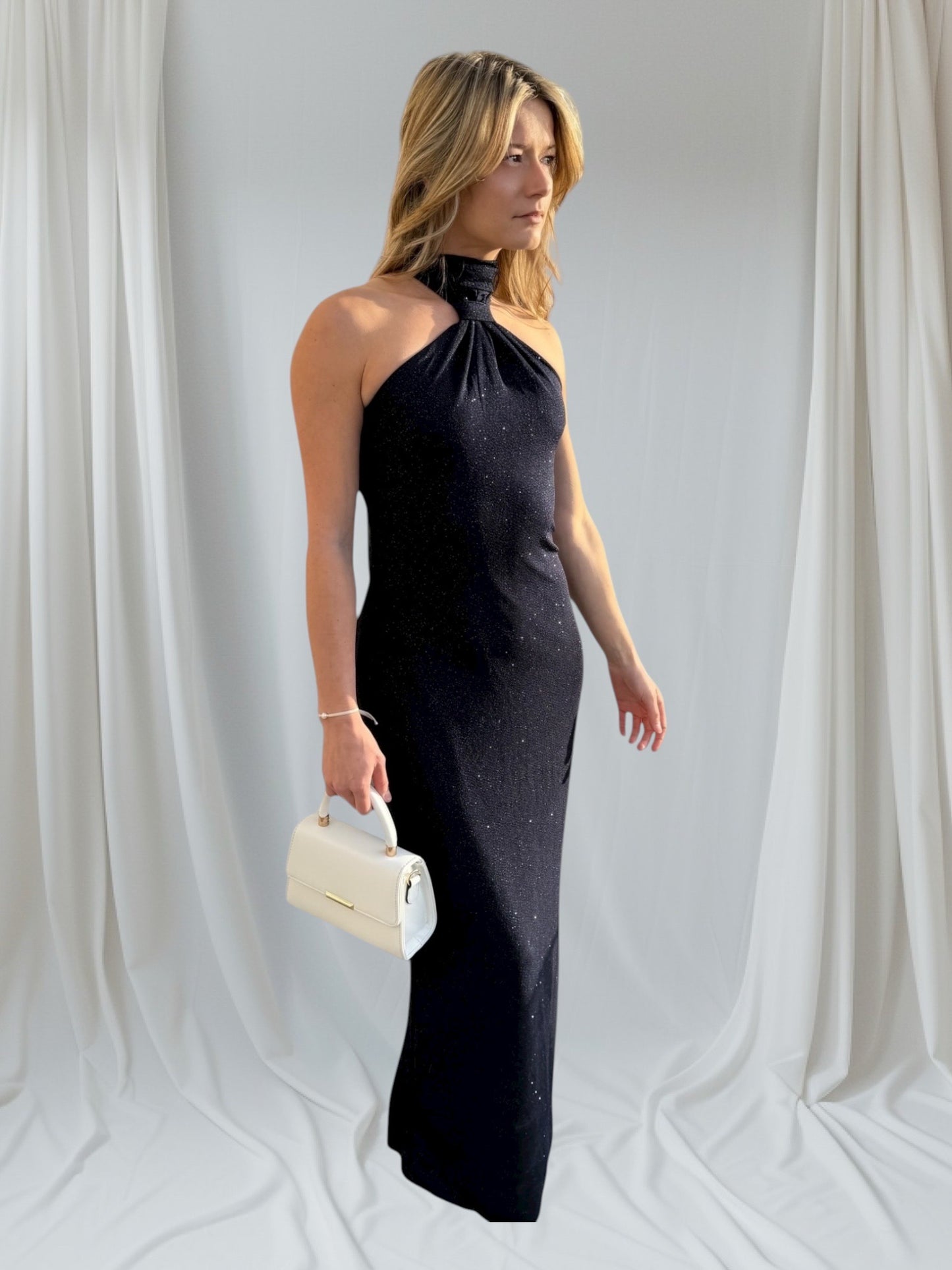 Robe Longue Bleu Marine