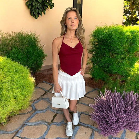 jupe plissée
