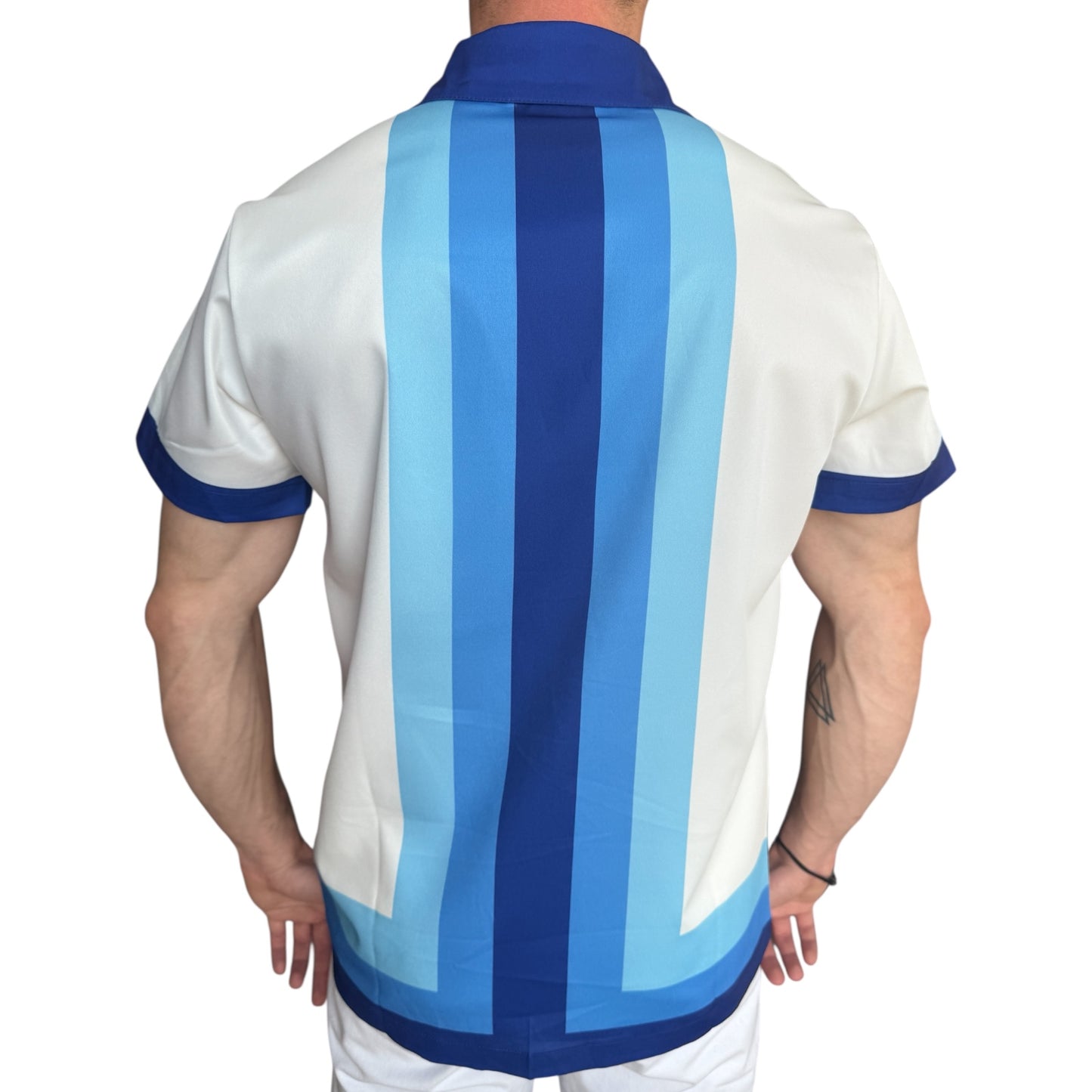 Chemise manche courte dégradé