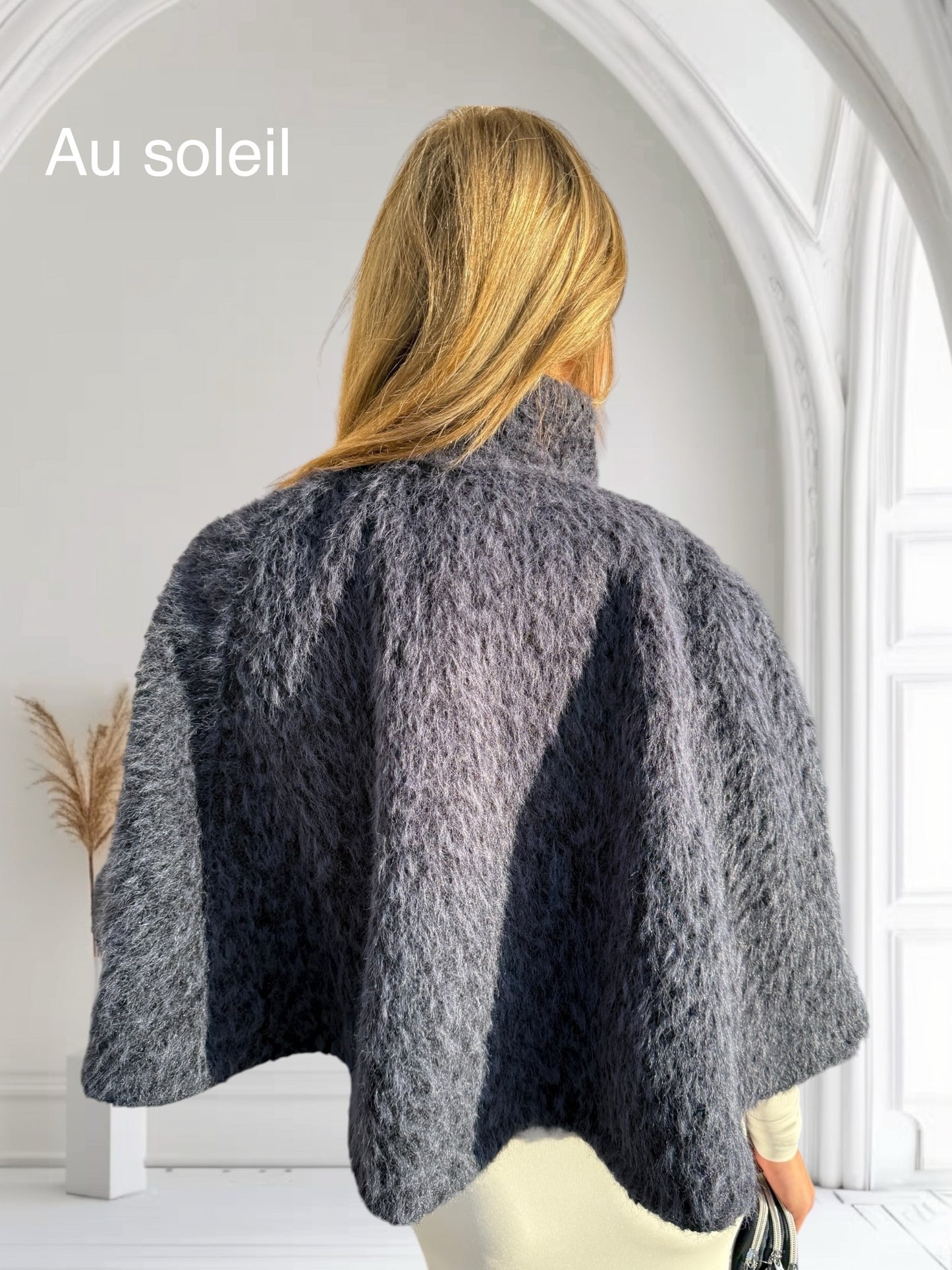 Poncho Femme – Indigo
