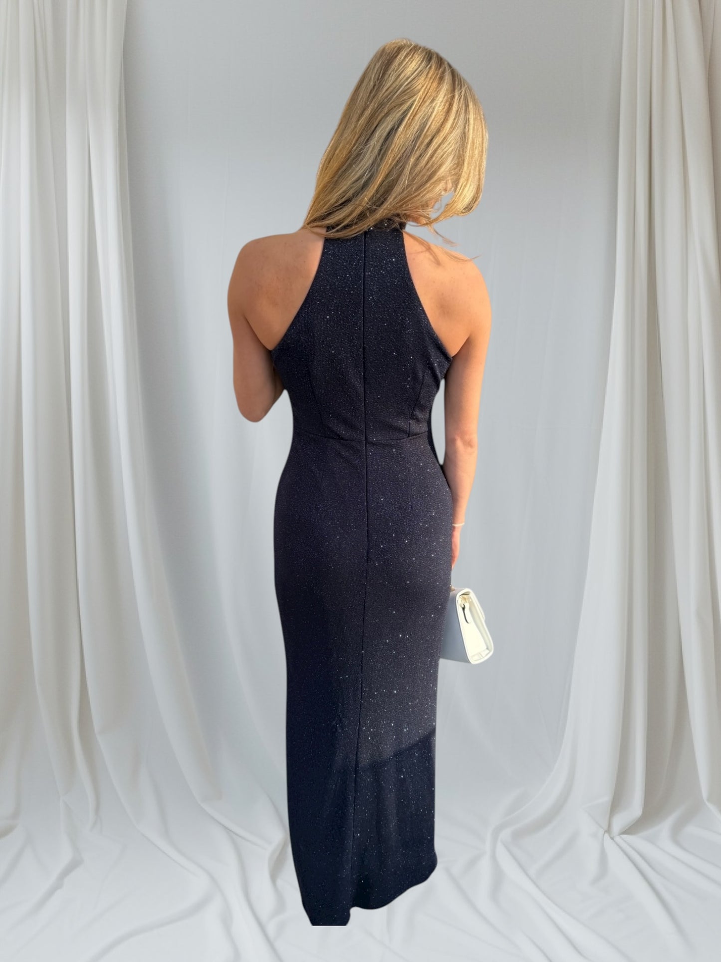 Robe Longue Bleu Marine