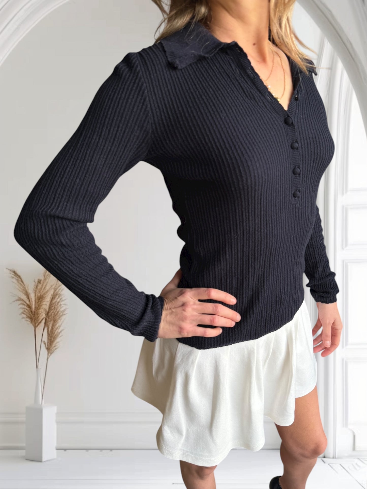 Pull Nathæl Bleu Marine