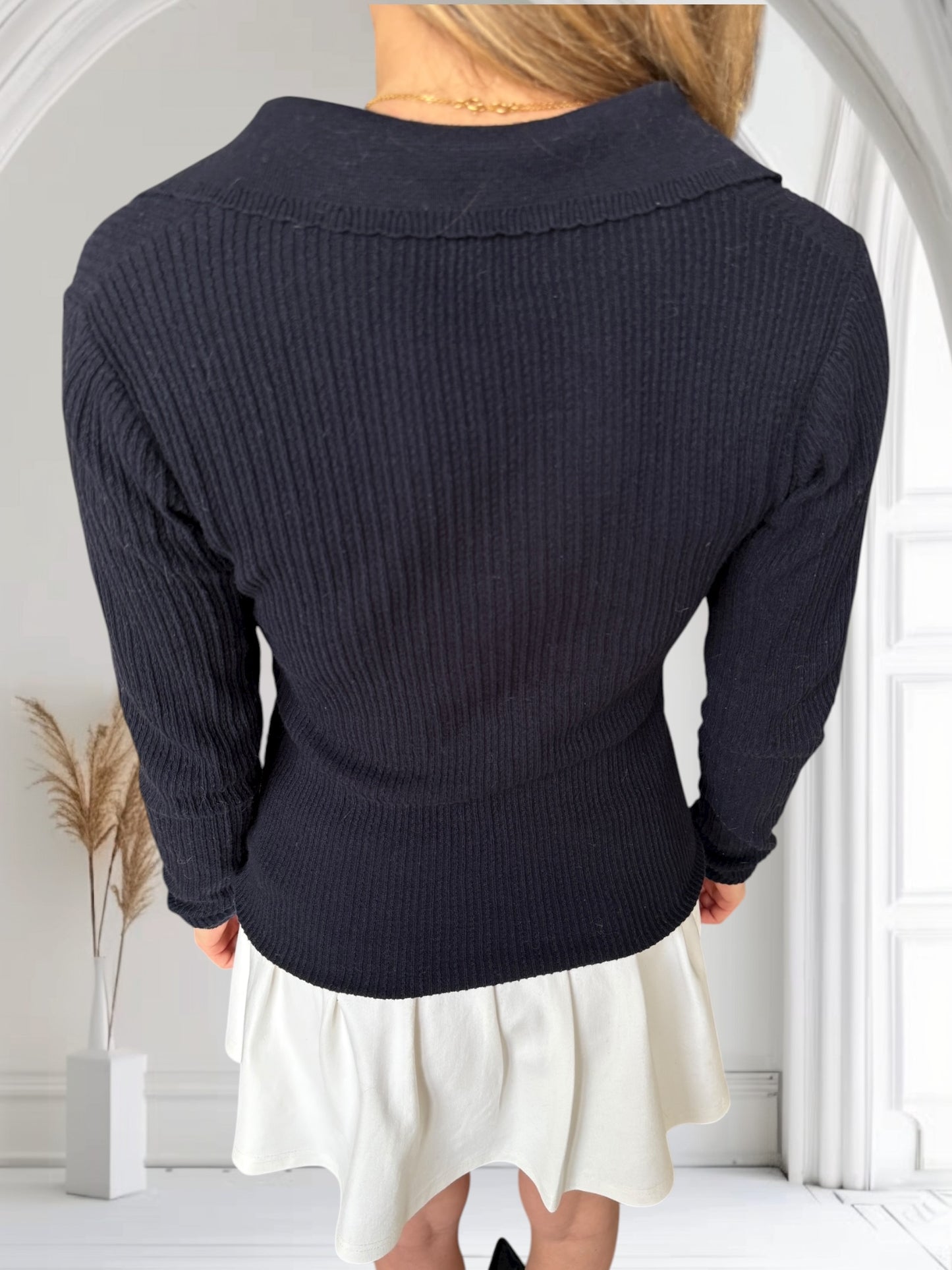 Pull Nathæl Bleu Marine