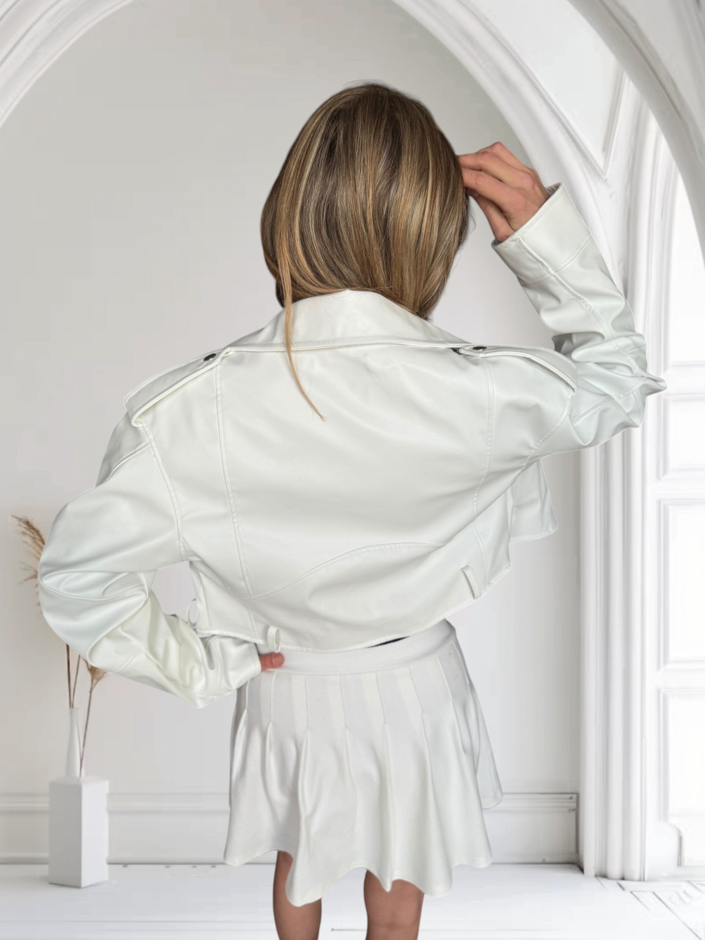 Perfecto Blanc Ceinturé