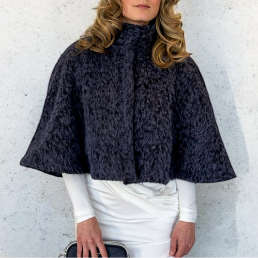 Poncho Femme – Indigo