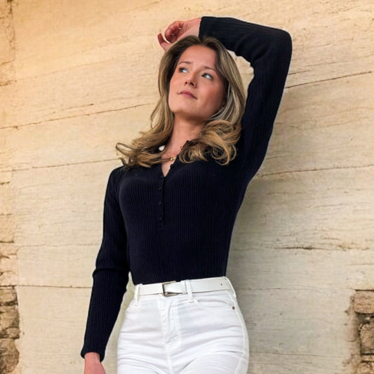 Pull Nathæl Bleu Marine